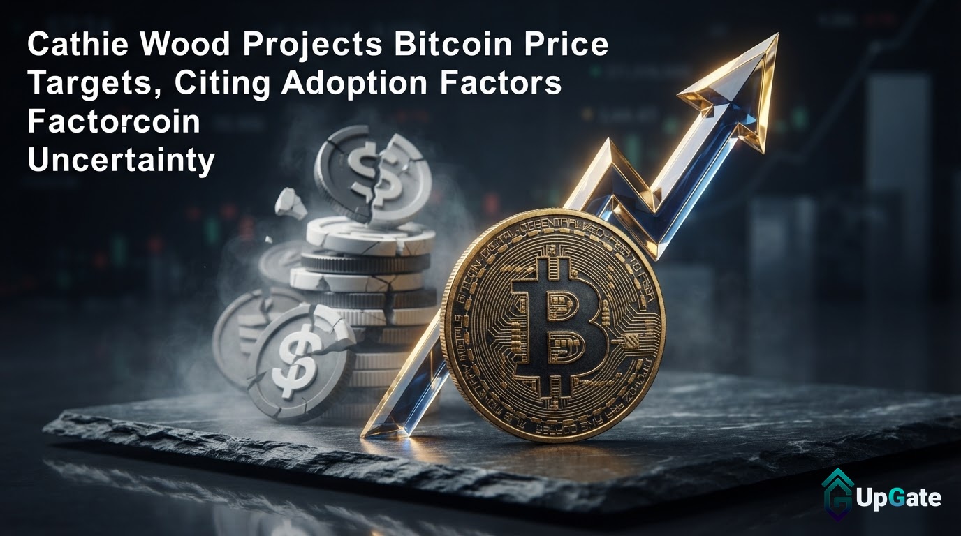 Cathie Wood Projects Bitcoin Price Targets, Citing Adoption Factors Amid Stablecoin Uncertainty