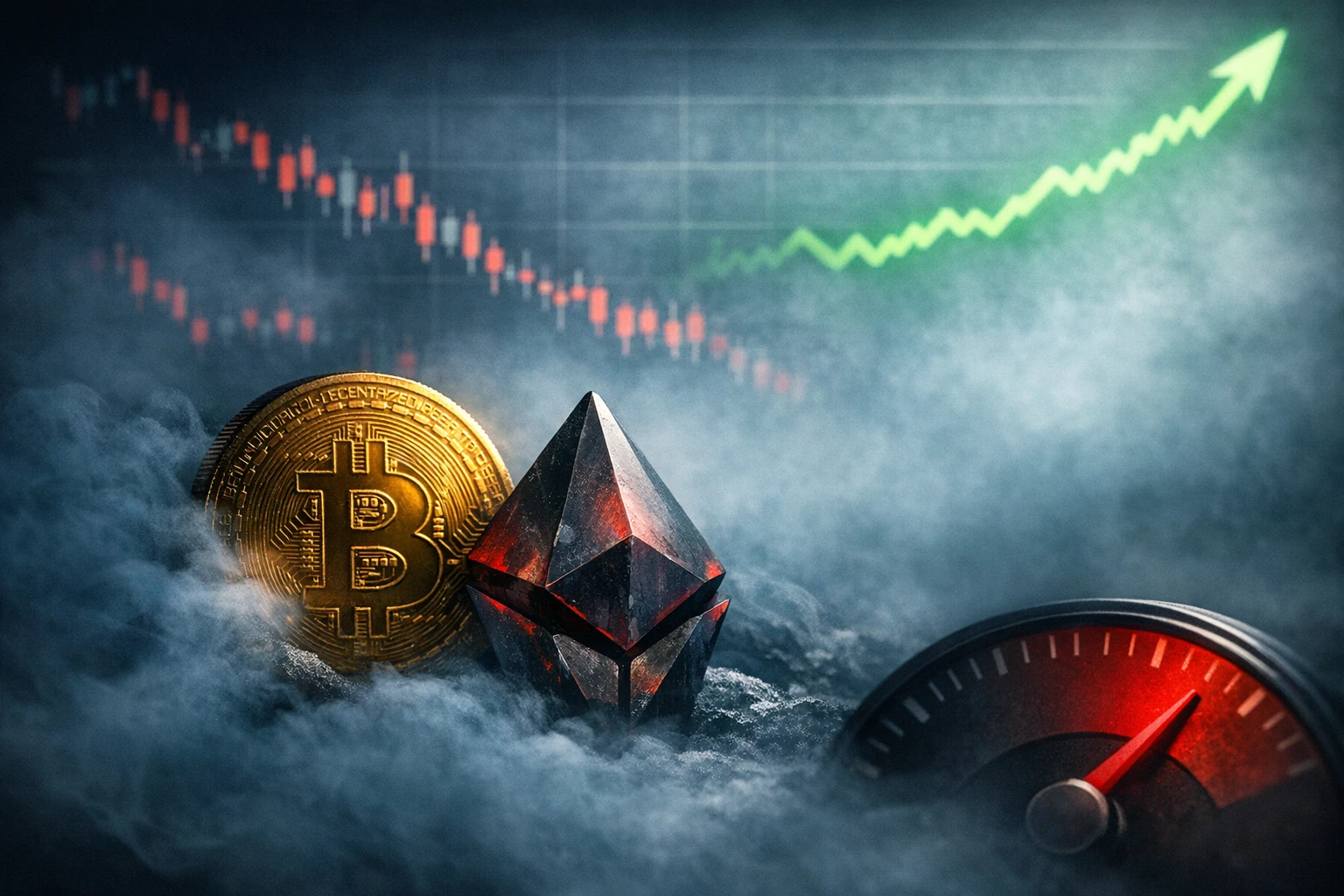 Bitcoin Surges to $86K, Ethereum Hits $2722 Amid $194M Liquidations, Fear Returns