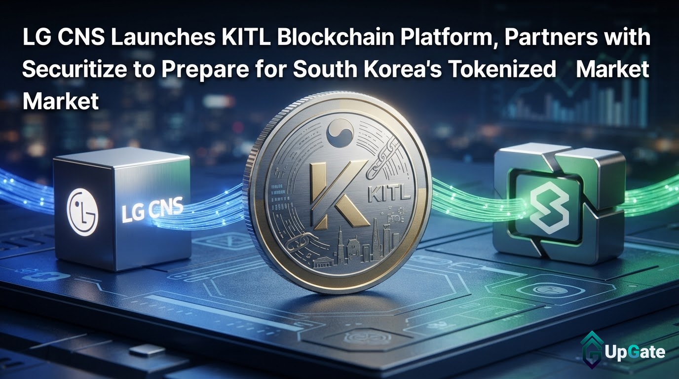 LG CNS Launches KITL Blockchain Platform, Partners with Securitize to Prepare for South Korea's Tokenized Asset Market