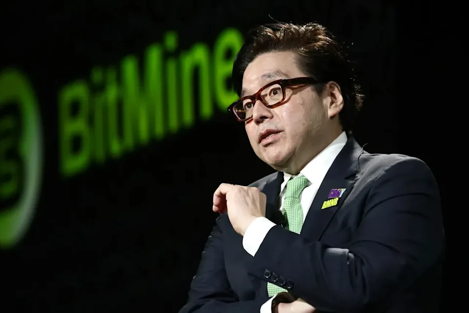 Bitmine Nears Peak, Tom Lee Eyes 5% ETH Stake