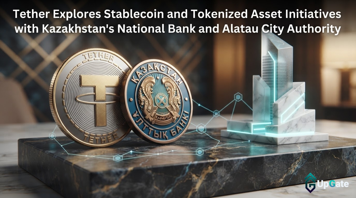 Tether Explores Stablecoin and Tokenized Asset Initiatives with Kazakhstan's National Bank and Alatau City Authority