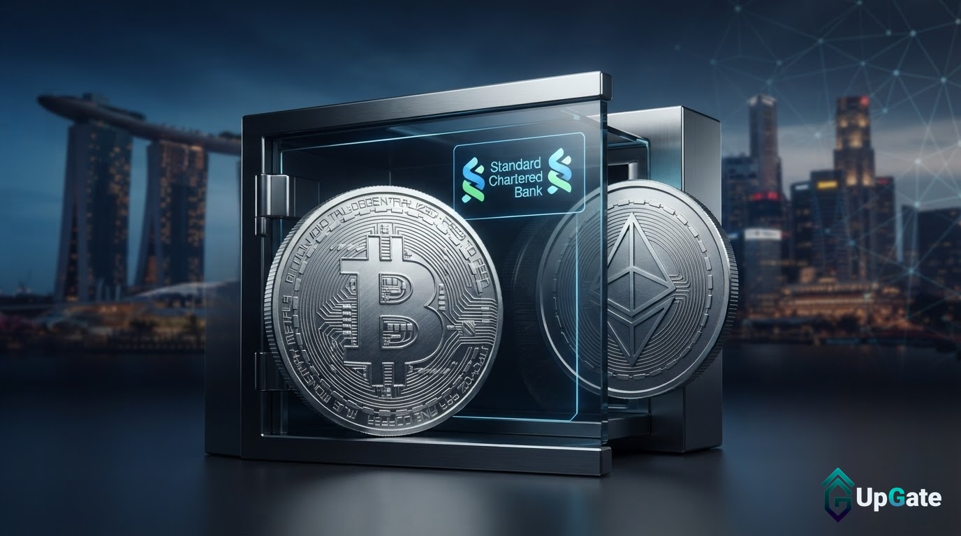 Standard Chartered Bank Launches Crypto Custody Service in Singapore for Institutional Clients