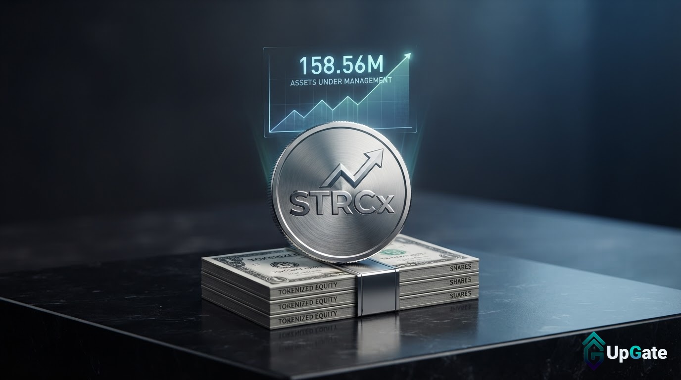 STRCx Leads Tokenized Equity Market with $158.56 Million in Assets
