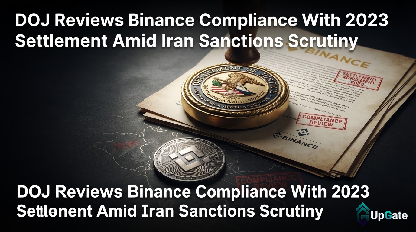 DOJ Reviews Binance Compliance With 2023 Settlement Amid Iran Sanctions Scrutiny