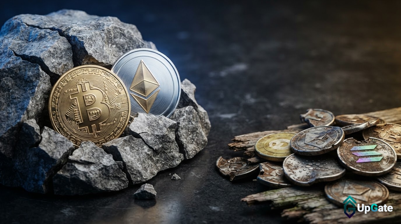 Crypto Market's Uneven Recovery: Bitcoin and Ether Show Institutional Resilience While Altcoins Lag Post-Crash