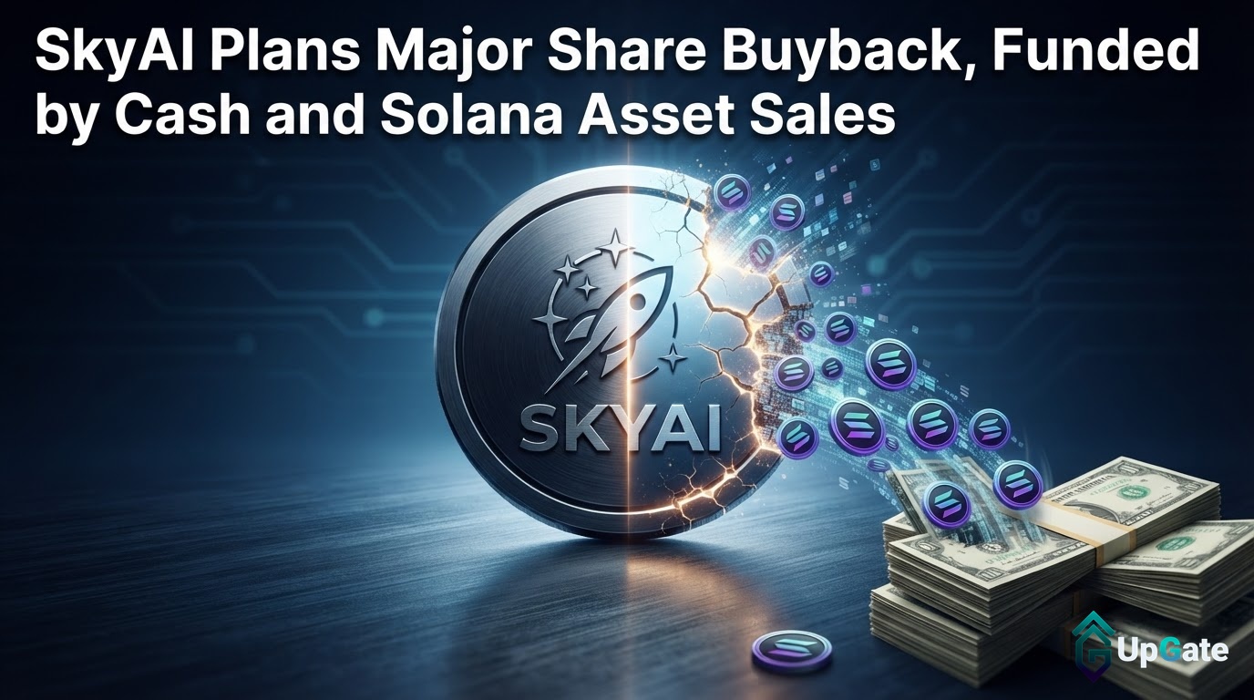 SkyAI Plans Major Share Buyback, Funded by Cash and Solana Asset Sales