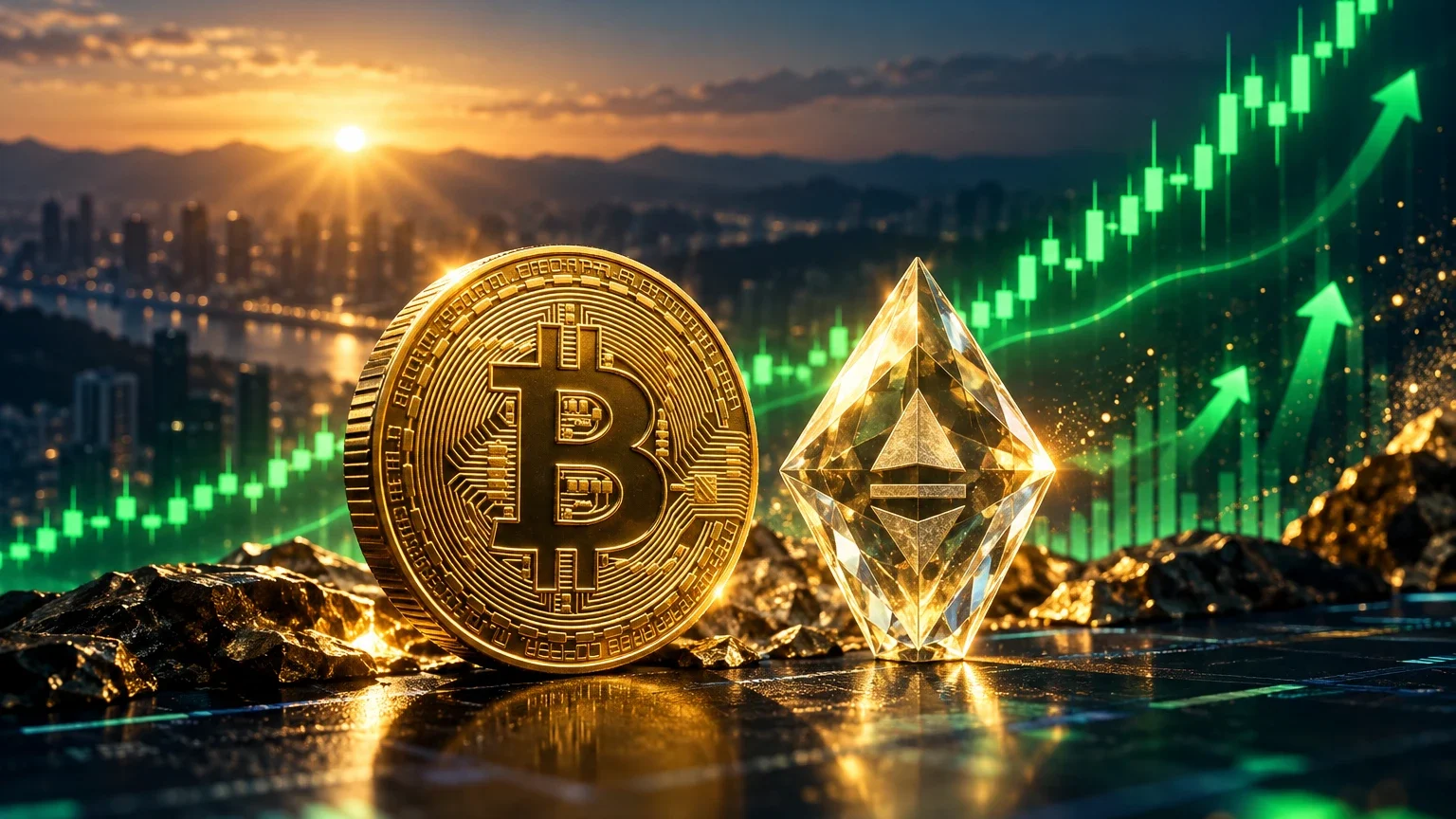 Bitcoin Surges Past $83K, Ether Reclaims $2,500 Amid $216M Liquidation Surge