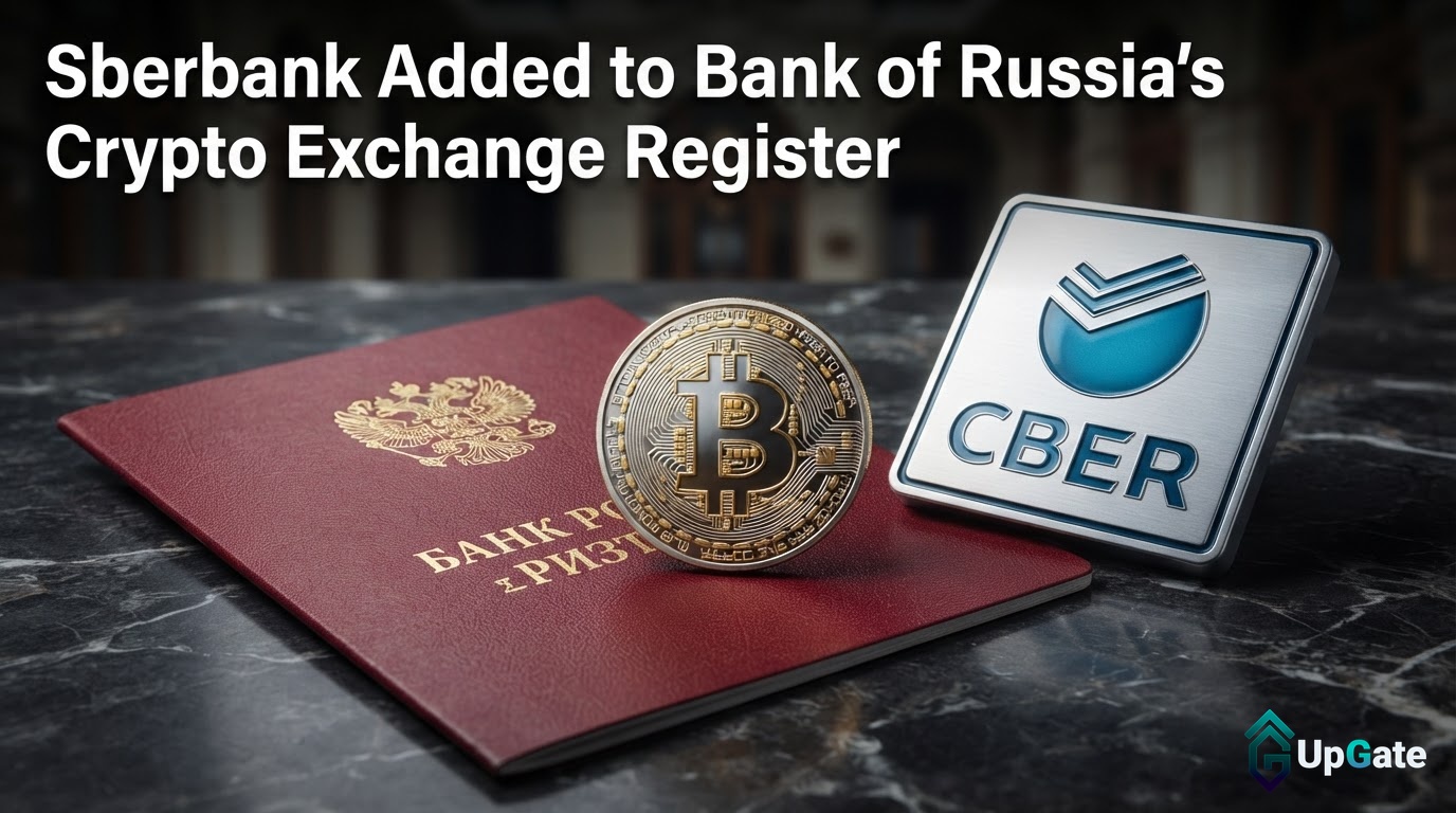 Sberbank Added to Bank of Russia's Crypto Exchange Register