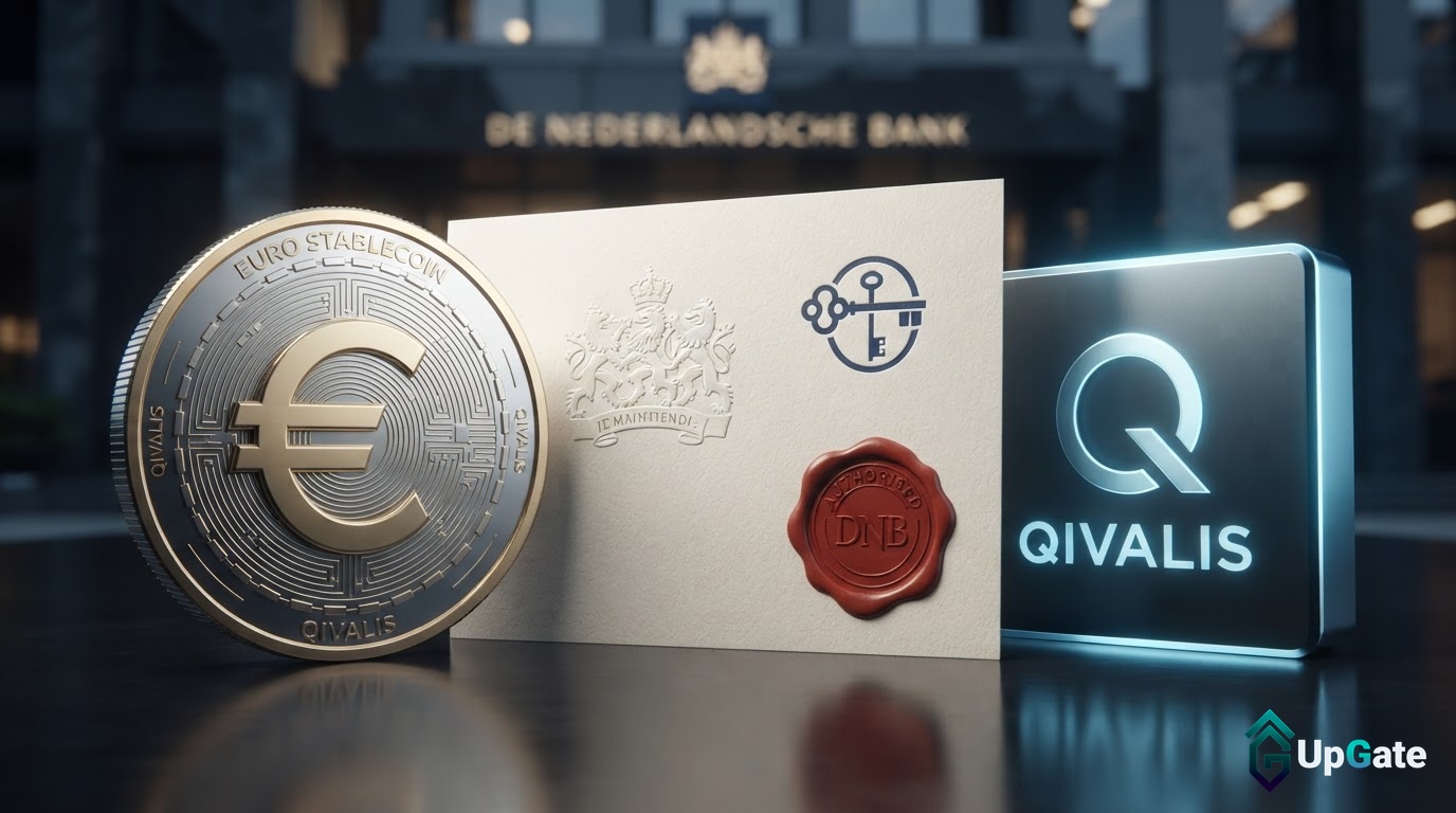 Qivalis Secures Dutch Central Bank Authorization for Euro Stablecoin Plans
