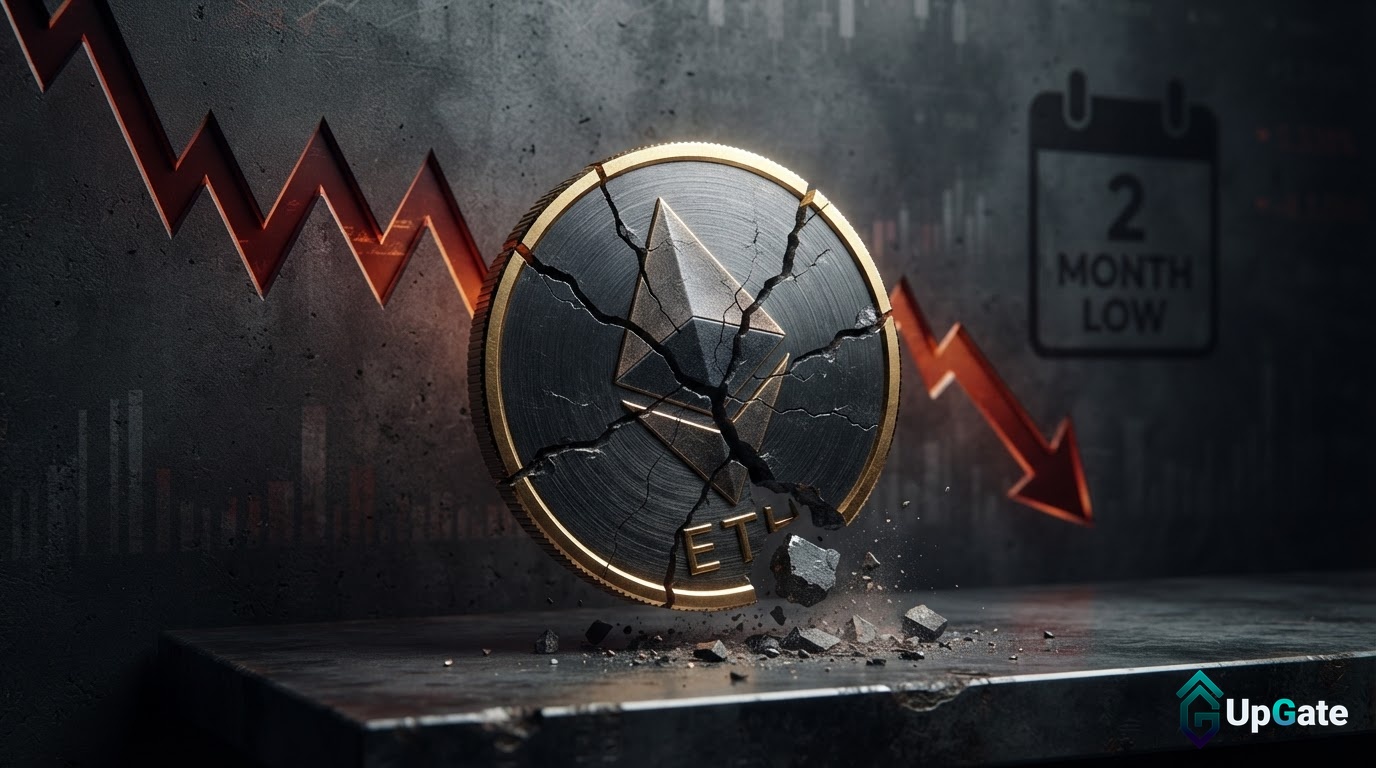 Ethereum Price Drops to Two-Month Low Amidst Market Downturn and Specific Trading Pressures
