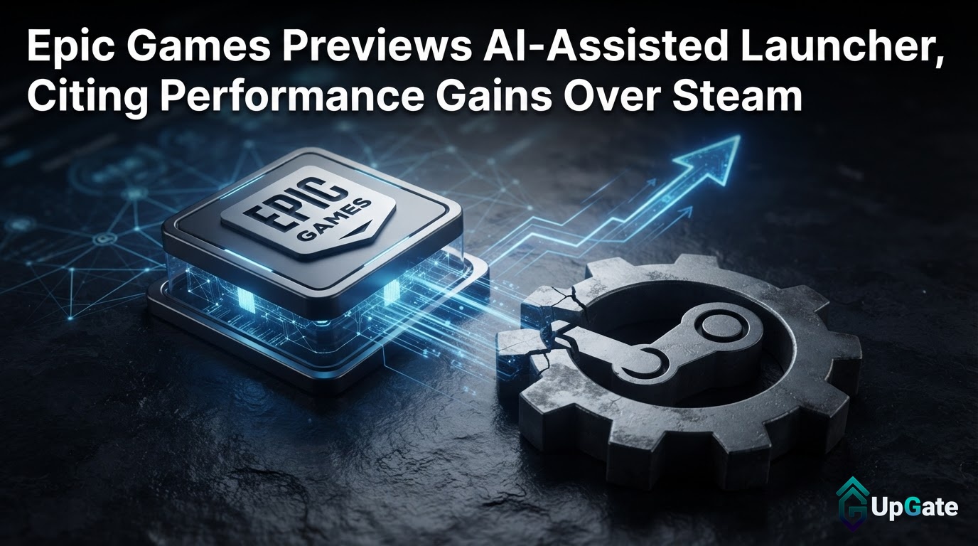 Epic Games Previews AI-Assisted Launcher, Citing Performance Gains Over Steam