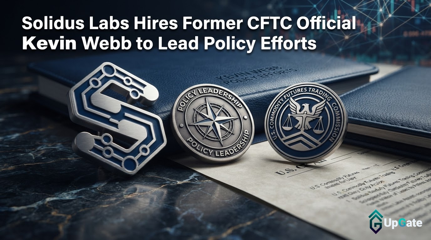 Solidus Labs Hires Former CFTC Official Kevin Webb to Lead Policy Efforts