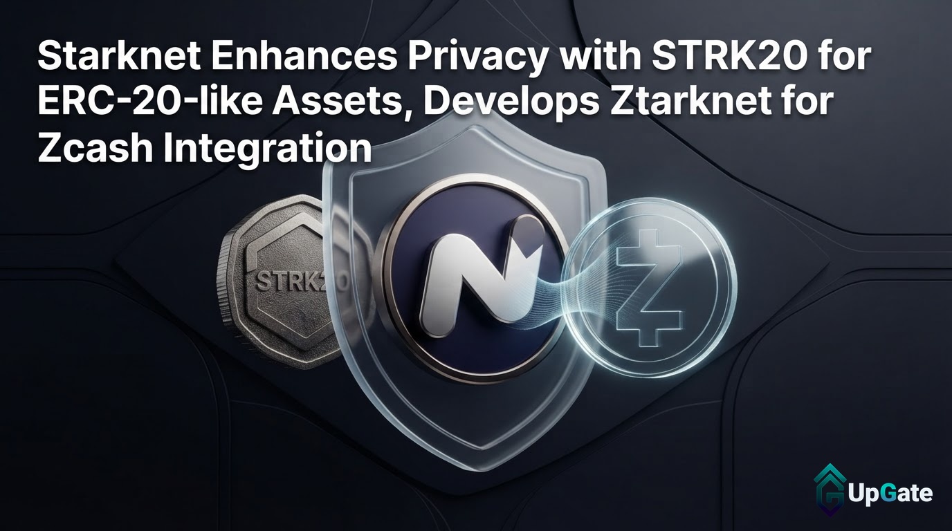 Starknet Enhances Privacy with STRK20 for ERC-20-like Assets, Develops Ztarknet for Zcash Integration