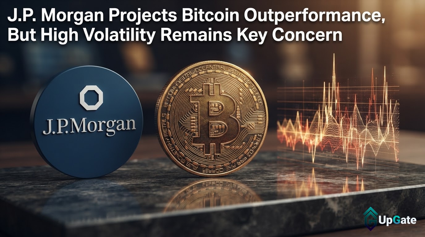 J.P. Morgan Projects Bitcoin Outperformance, But High Volatility Remains Key Concern