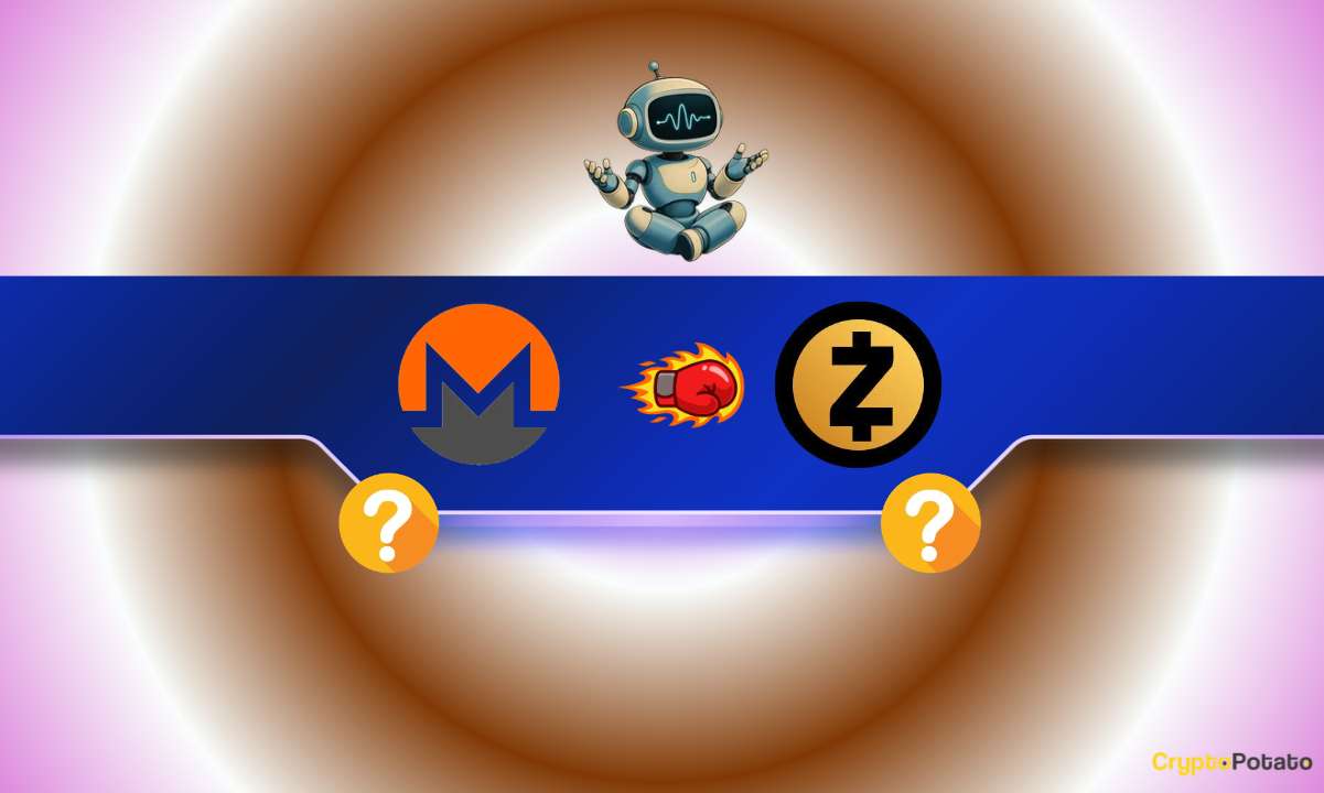 Monero Surges 11% Weekly; AIs Predict 2026 Zcash Flip