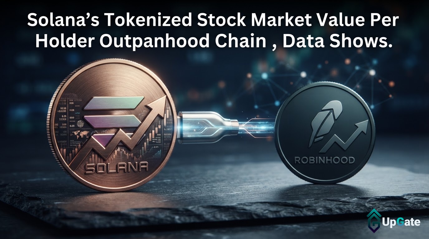Solana's Tokenized Stock Market Value Per Holder Outpaces Robinhood Chain, Data Shows