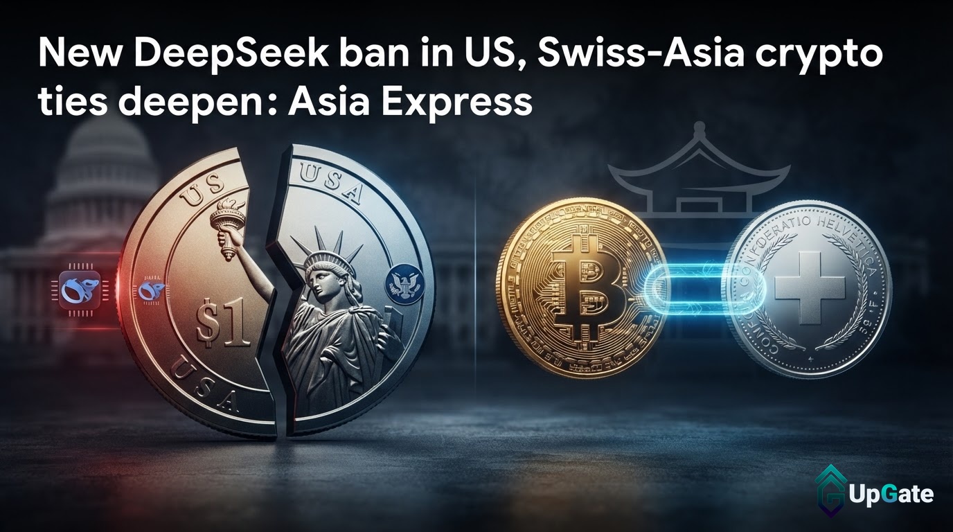 DeepSeek US Ban, Swiss-Asia Crypto Ties Strengthen