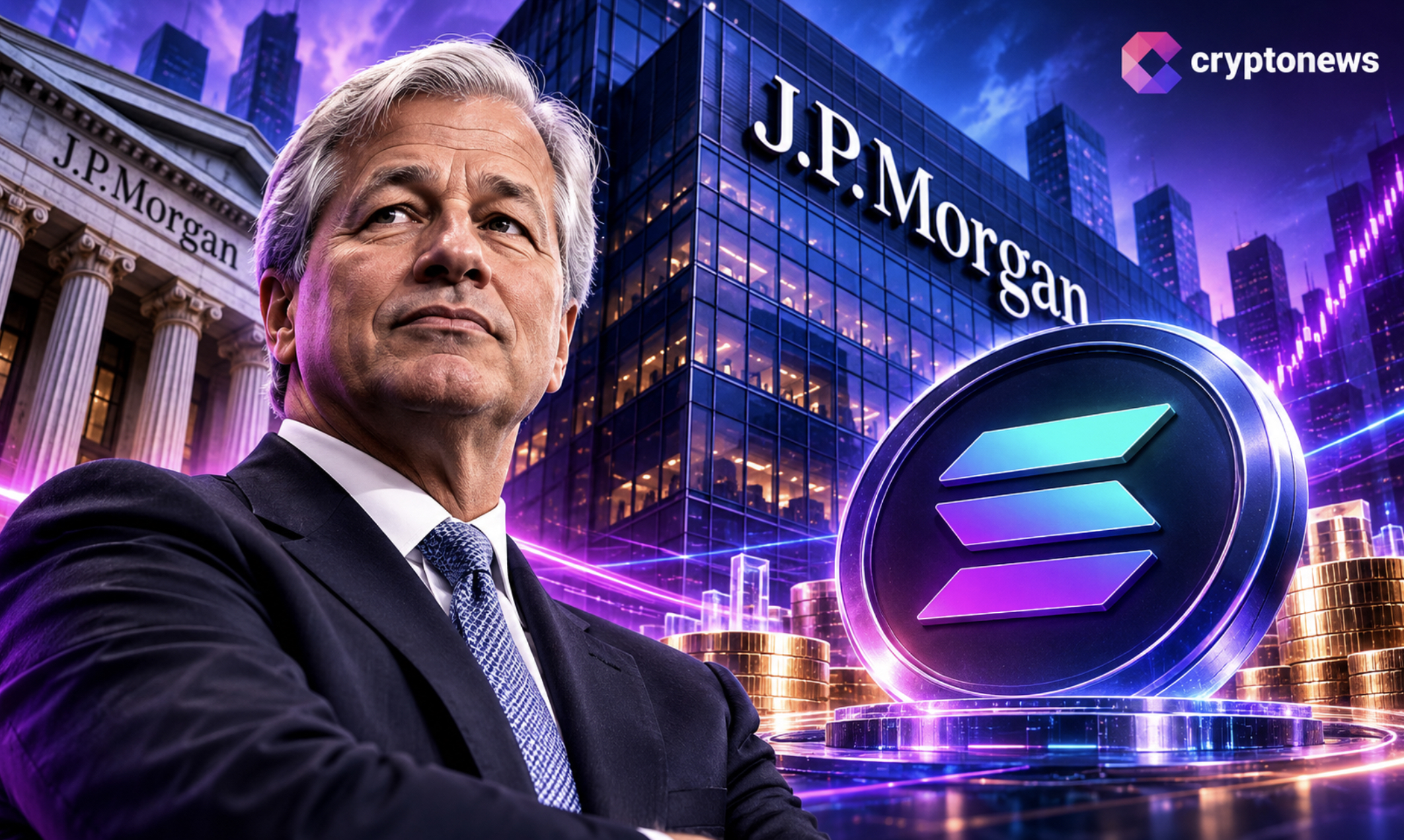JPMorgan Drives Solana Adoption, Tokenizing MONY and JLTXX