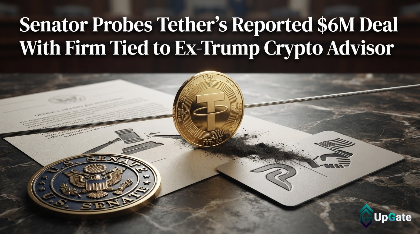 Senator Questions Tether's $6M Deal with Firm Linked to Ex-Trump Crypto Advisor