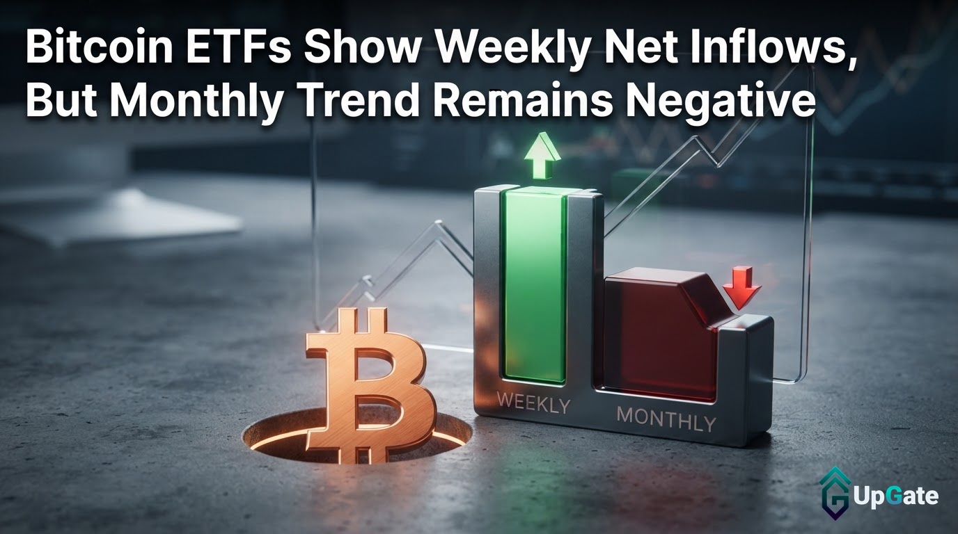 Bitcoin ETFs Show Weekly Net Inflows, But Monthly Trend Remains Negative