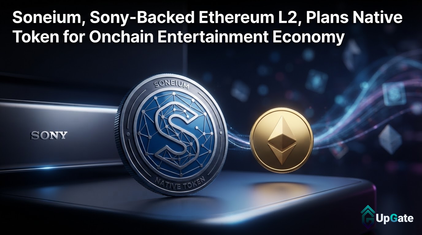 Soneium, Sony-Backed Ethereum L2, Plans Native Token for Onchain Entertainment Economy