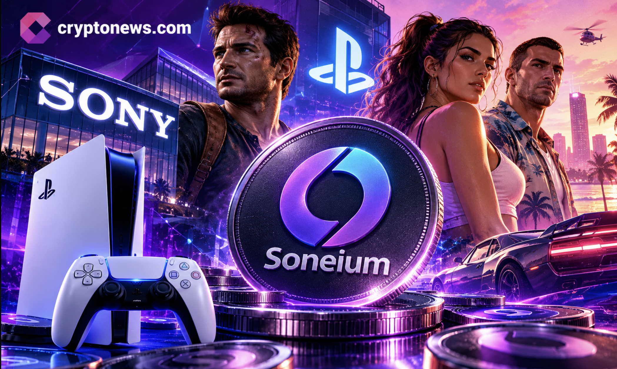 Sony's Soneium Coin: PlayStation and GTA 6 Crypto Rumors Emerge
