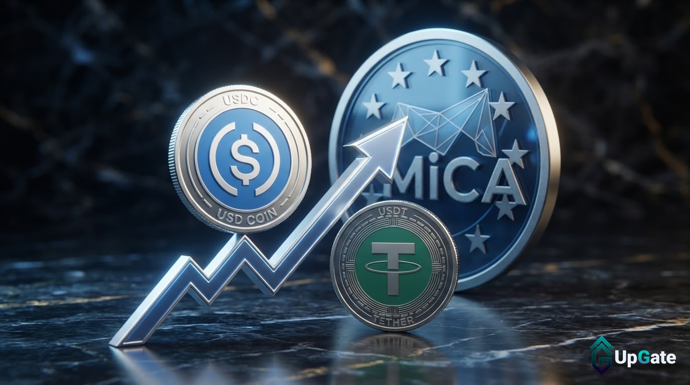 USDC Surges in EU Euro Trading Volume Amidst MiCA Regulatory Shifts, Overtaking USDT