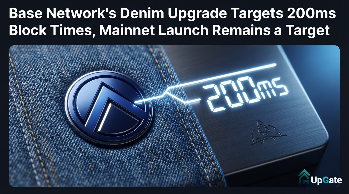Base Network's Denim Upgrade Targets 200ms Block Times, Mainnet Launch Remains a Target