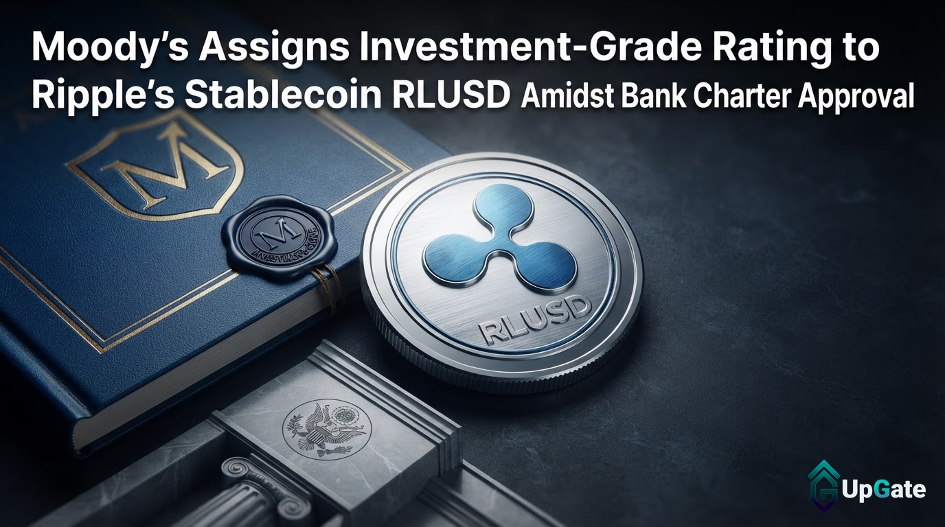 Moody's Assigns Investment-Grade Rating to Ripple's Stablecoin RLUSD Amidst Bank Charter Approval