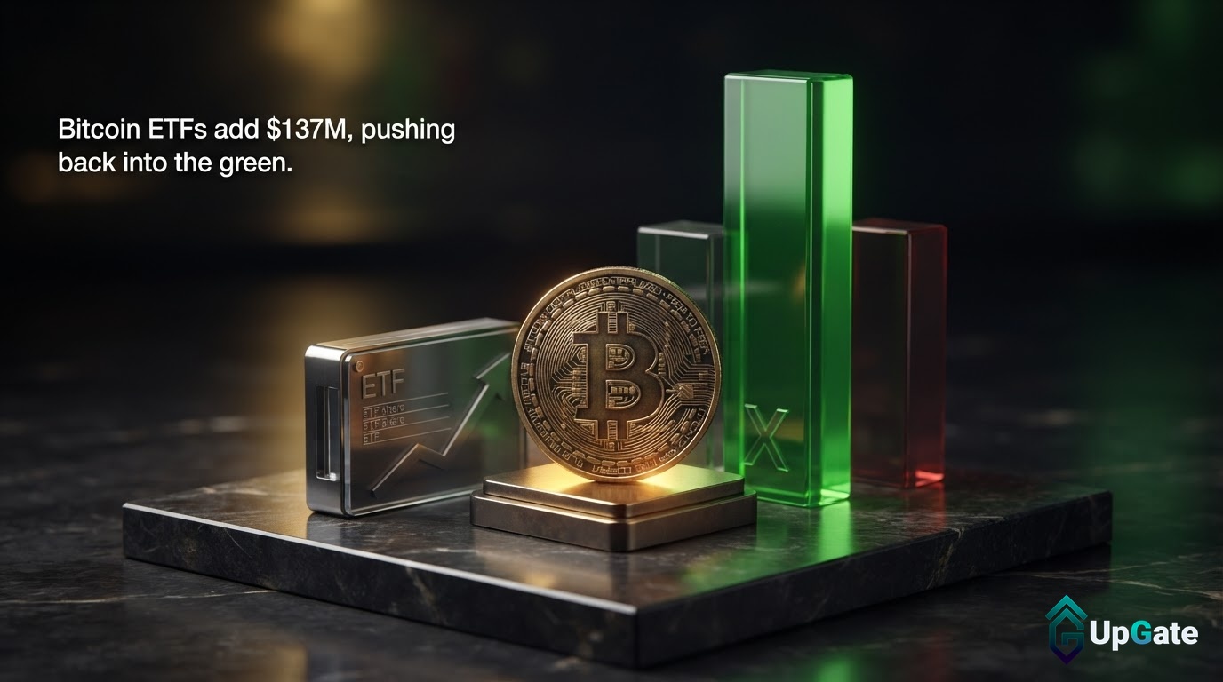 Bitcoin ETFs See $137M Inflow, October Turns Positive