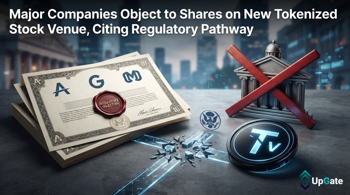 Major Companies Object to Shares on New Tokenized Stock Venue, Citing Regulatory Pathway