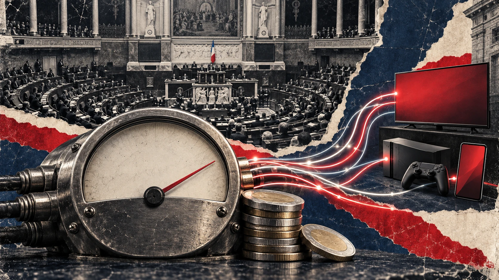 France Passes "Traffic Tax," Netflix to Pay 5.5 Cents Per GB