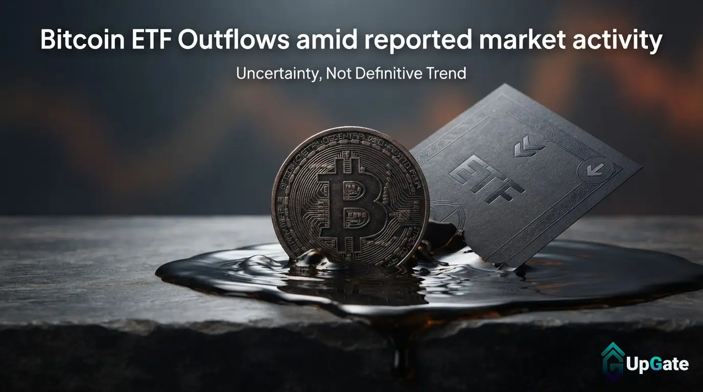 Bitcoin ETF Outflows amid reported market activity Uncertainty, Not Definitive Trend